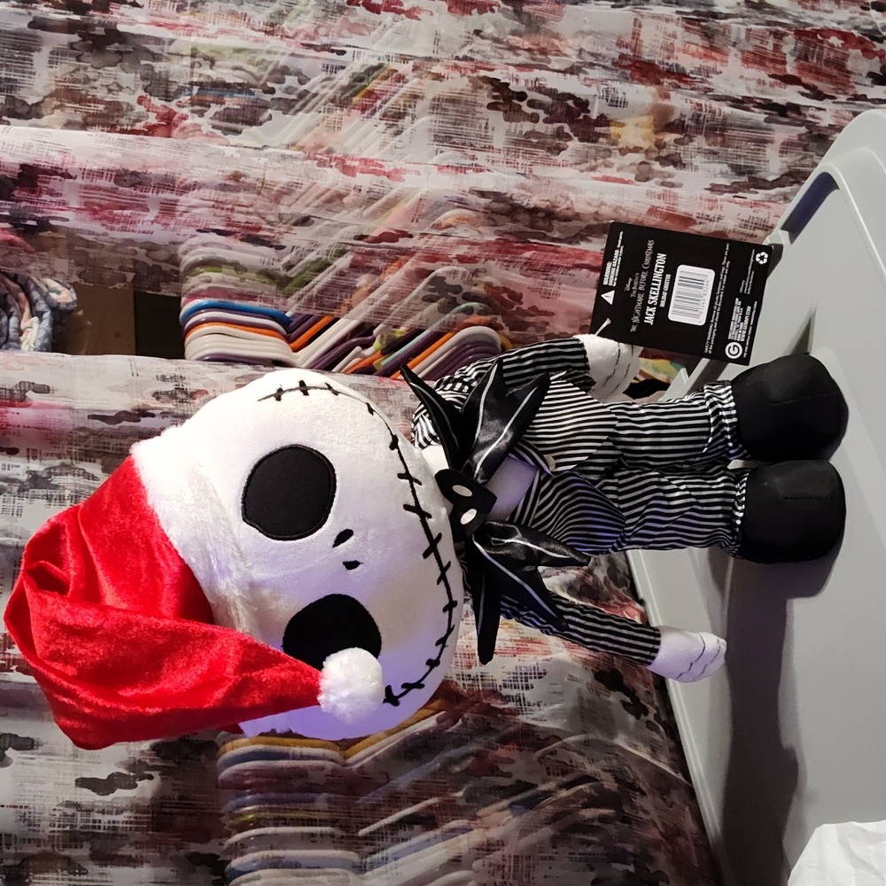 Nightmare Before Christmas Jack Skellington Animatronic Holiday Greeter